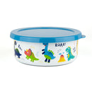 Schale 14 cm mit Deckel Motiv Dino