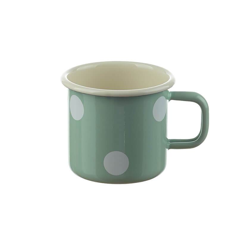 Mug 8 cm, pastel, polka dots
