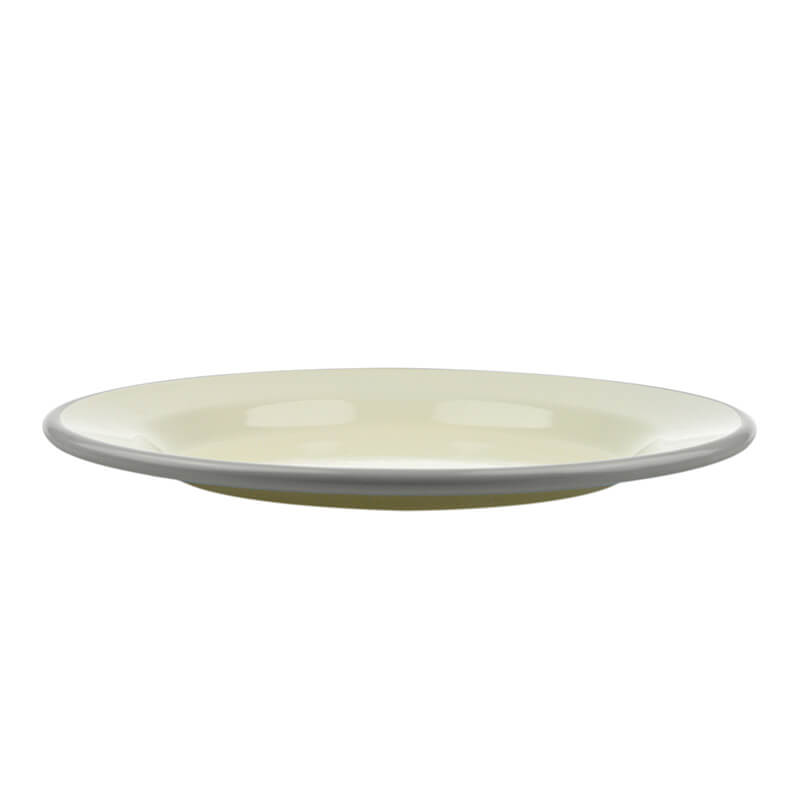 Flat plate, 24 cm, pastel/cream