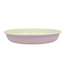 Teller tief, 24 cm, pastell/creme