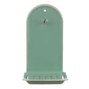 Seifenschale zum Hängen, hoch mit Haken, pastell/creme