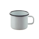 Becher 9 cm, weiß/schwarz