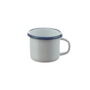 Espressotasse 5 cm, weiß/blau