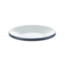 Unterteller für Espressotasse, weiß/blau