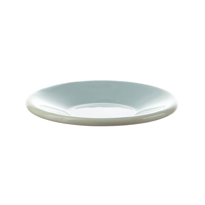 Saucer for espresso cup, pastel/cream