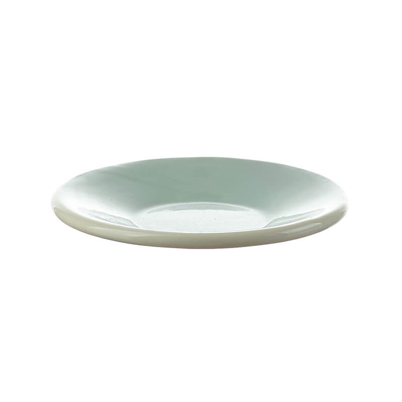 Saucer for espresso cup, pastel/cream