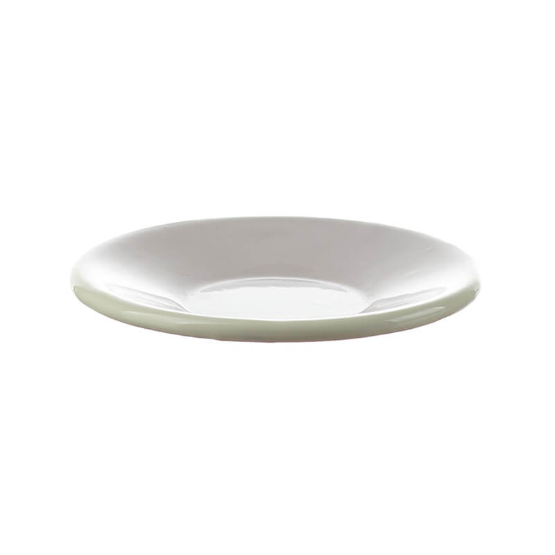 Saucer for espresso cup, pastel/cream