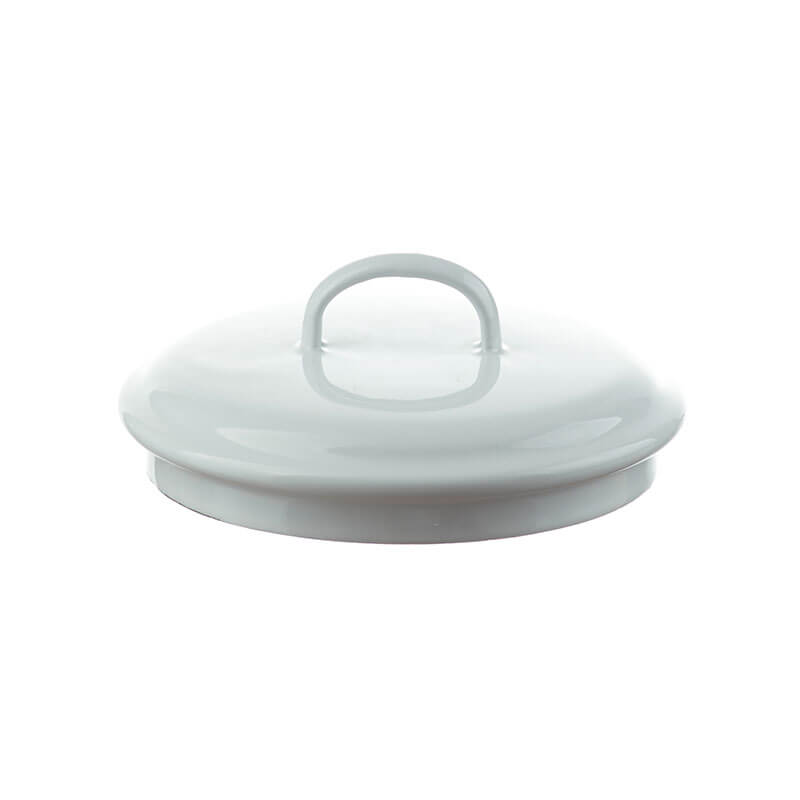 Lid 16 cm, white