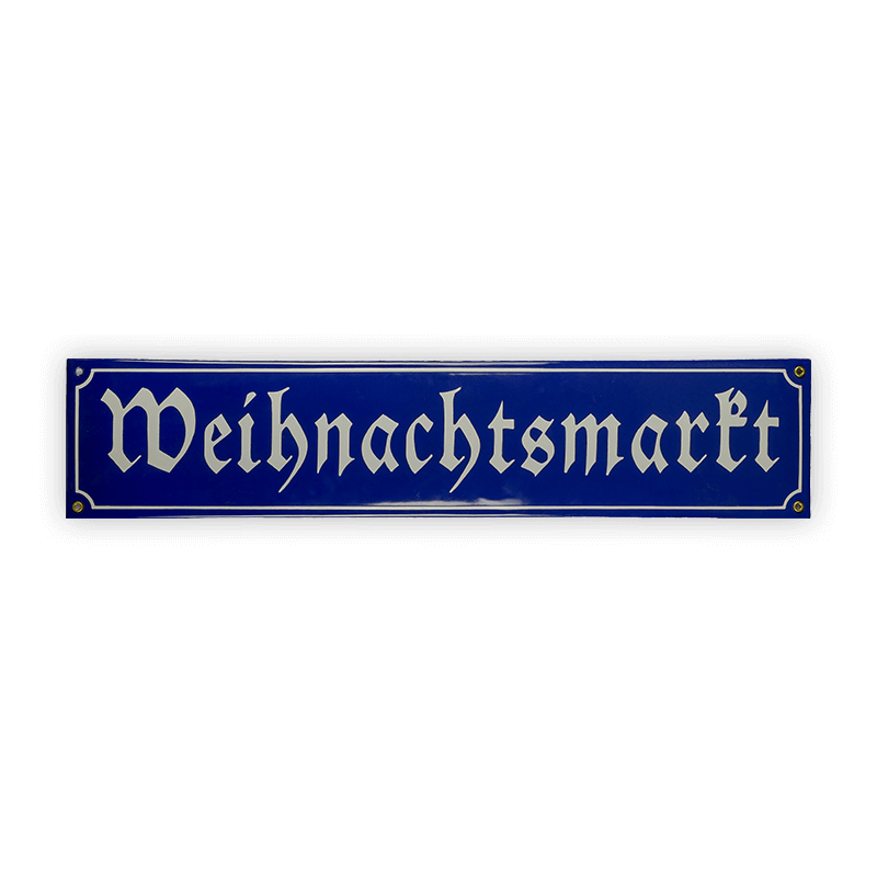 Original Straßenschild