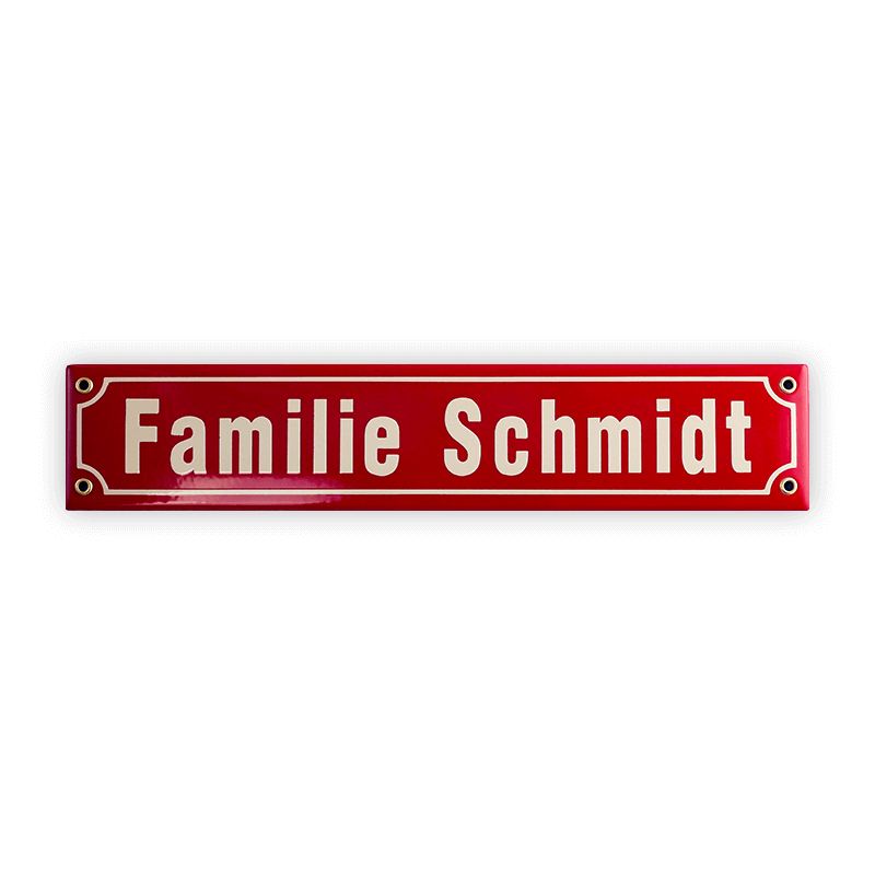 Mini-Straßenschild