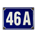 Hausnummer, 18 x 12 cm, 3-stellig