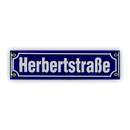 Mini-Straßenschild, Herbertstraße