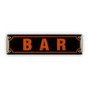 Mini-Straßenschild, B A R