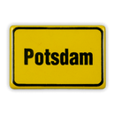 Magnet Ortsschild Potsdam