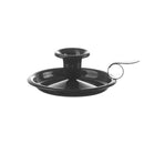 Kerzenleuchter beschichtet, schwarz