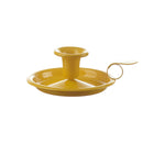 Kerzenleuchter beschichtet, gelb