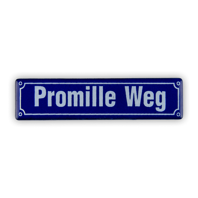 Magnet Promille Weg