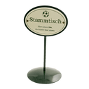 Stammtischständer mit 2 Schildern, Motiv Ball