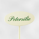 Indoor-Schild Kräuternamen mit Spieß 20 cm