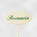 Indoor-Schild Kräuternamen mit Spieß 20 cm