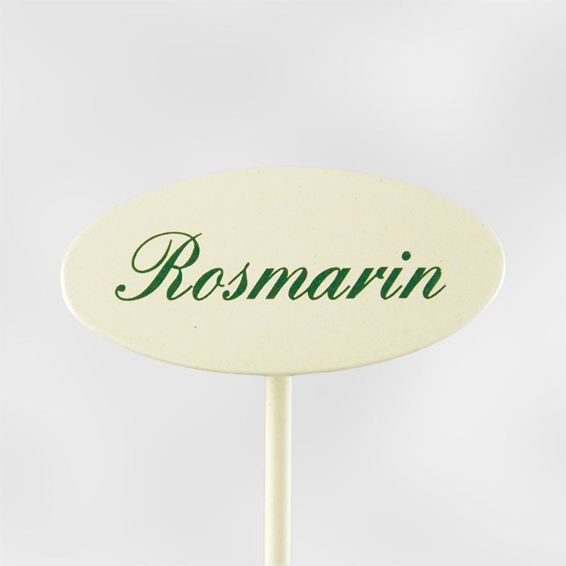 Indoor sign herb names with skewer 20 cm