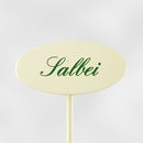 Indoor-Schild Kräuternamen mit Spieß 20 cm