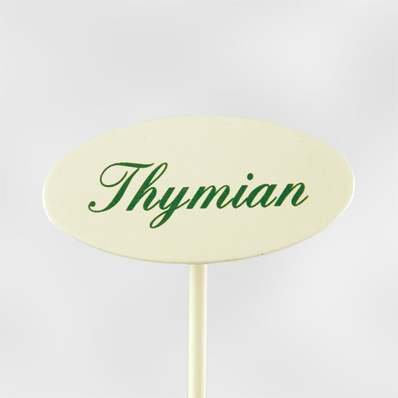 Indoor sign herb names with skewer 20 cm