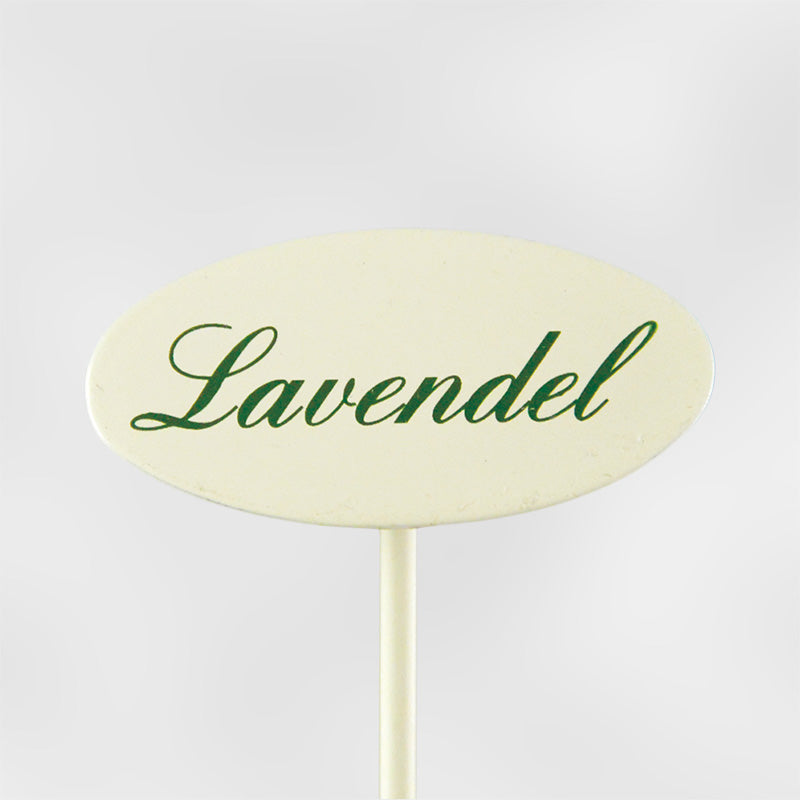 Indoor sign herb names with skewer 20 cm