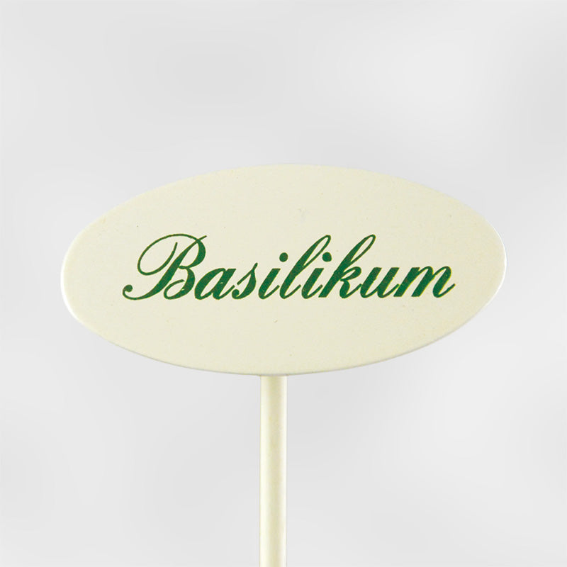 Indoor sign herb names with skewer 20 cm