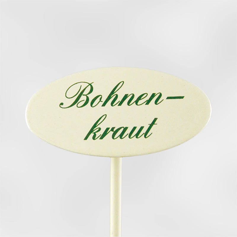 Indoor-Schild Kräuternamen mit Spieß 20 cm