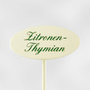 Indoor-Schild Kräuternamen mit Spieß 20 cm