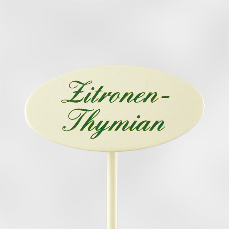 Indoor sign herb names with skewer 20 cm