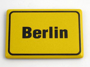 Magnet Ortsschild Berlin